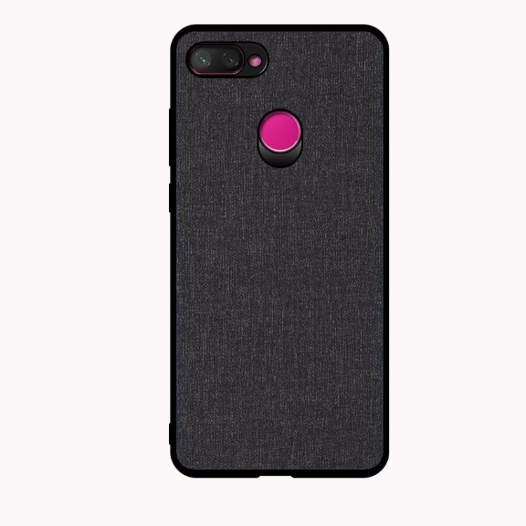Shockproof Cloth Texture PC+ TPU Protective Case for Xiaomi Mi 8 Lite