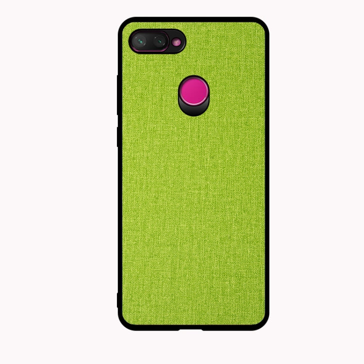 Shockproof Cloth Texture PC+ TPU Protective Case for Xiaomi Mi 8 Lite