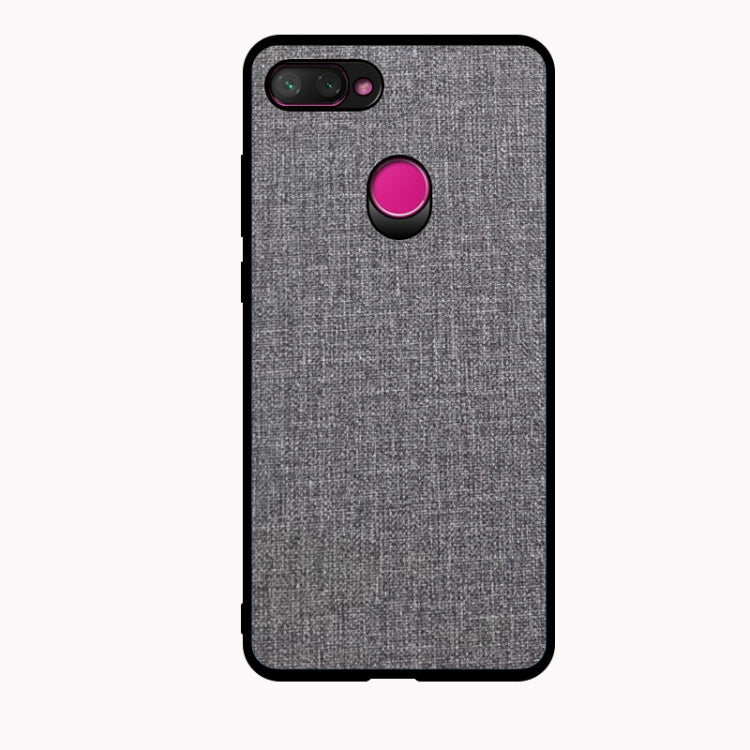 Shockproof Cloth Texture PC+ TPU Protective Case for Xiaomi Mi 8 Lite