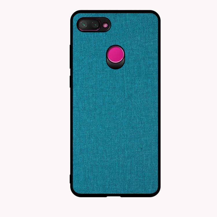 Shockproof Cloth Texture PC+ TPU Protective Case for Xiaomi Mi 8 Lite