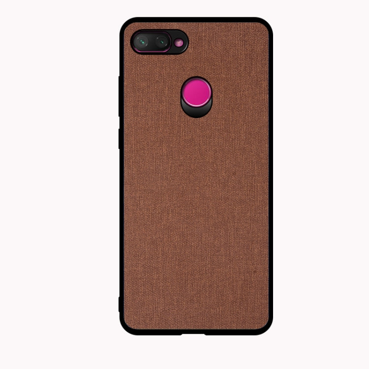 Shockproof Cloth Texture PC+ TPU Protective Case for Xiaomi Mi 8 Lite