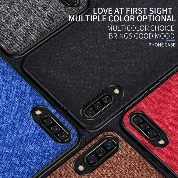 Shockproof Cloth Texture PC+ TPU Protective Case for Xiaomi Mi 9