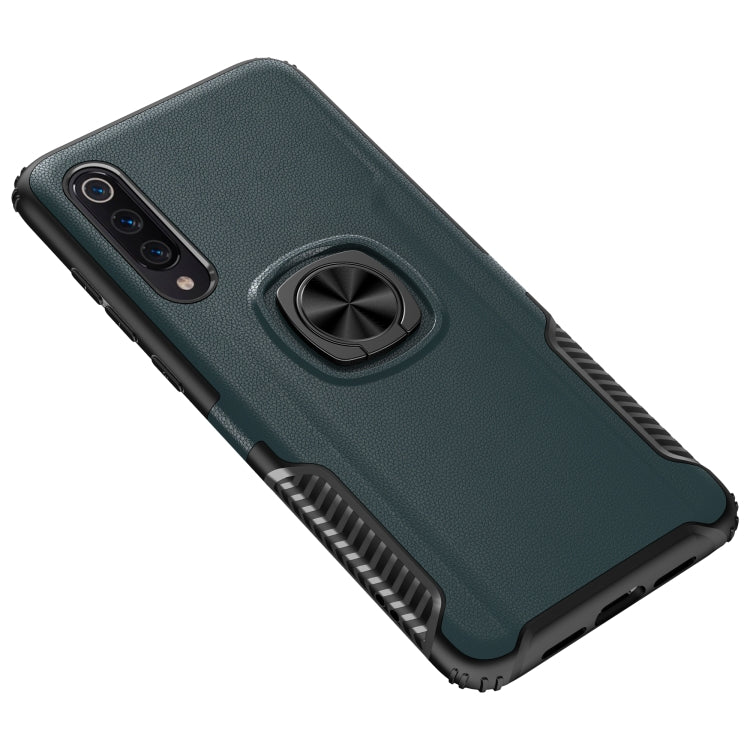 Shockproof Car Magnetic Case with 360 Degree Gold Armor Ring for Xiaomi Mi 9