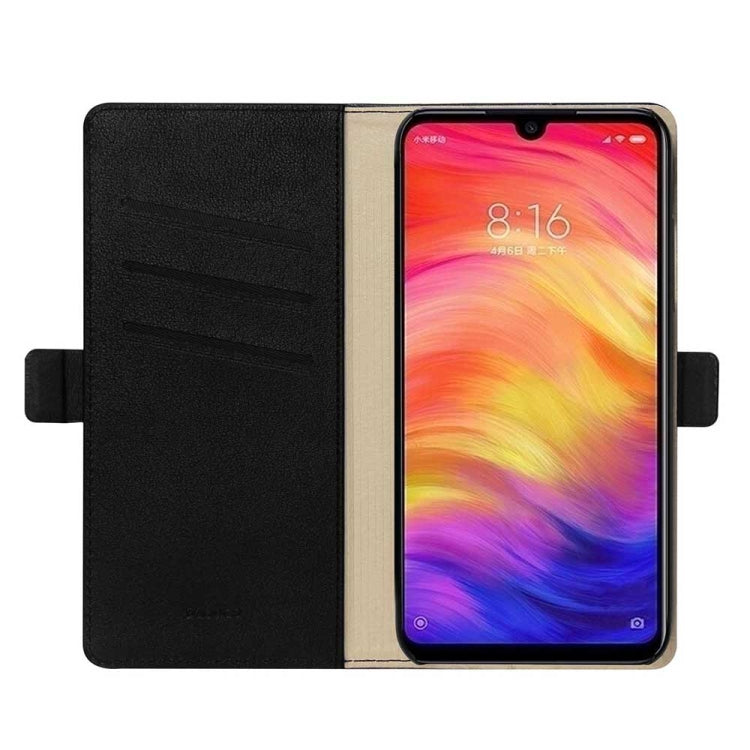 DZGOGO MILO Series PC + PU Horizontal Flip Leather Case for Xiaomi Redmi 7, with Holder & Card Slot & Wallet