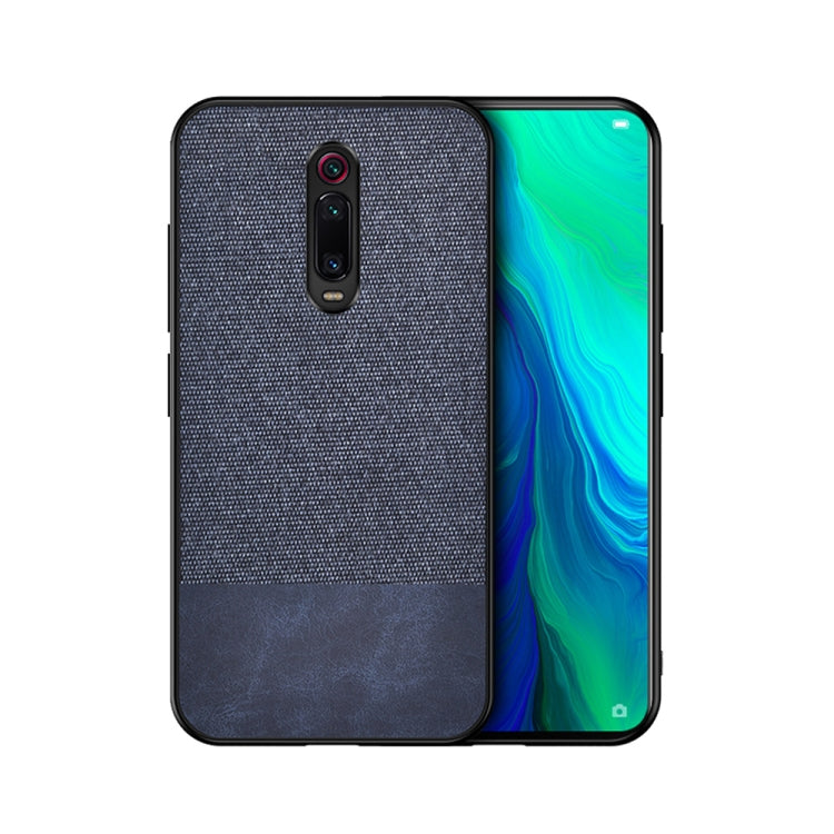 Shockproof Splicing PU + Cloth Protective Case for Xiaomi Redmi K20 Pro