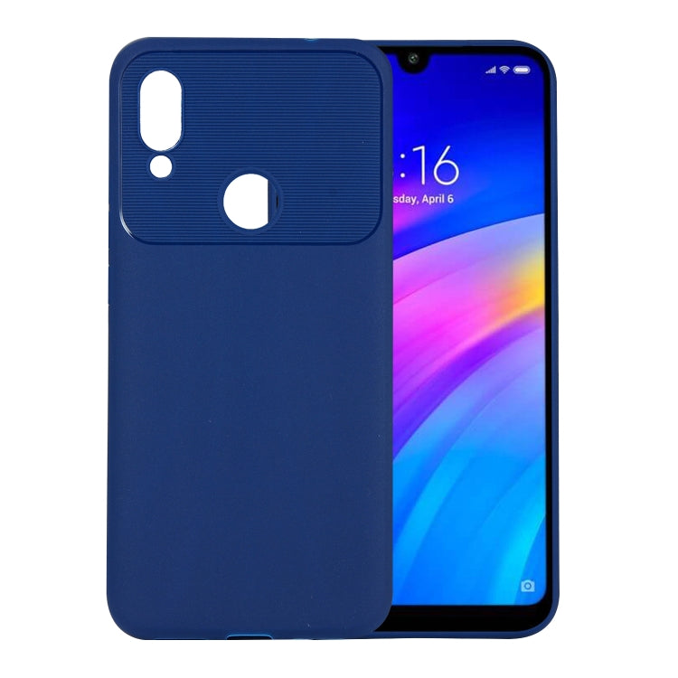 Beetle Series Shockproof TPU Case for Xiaomi Redmi 7 (Blue)