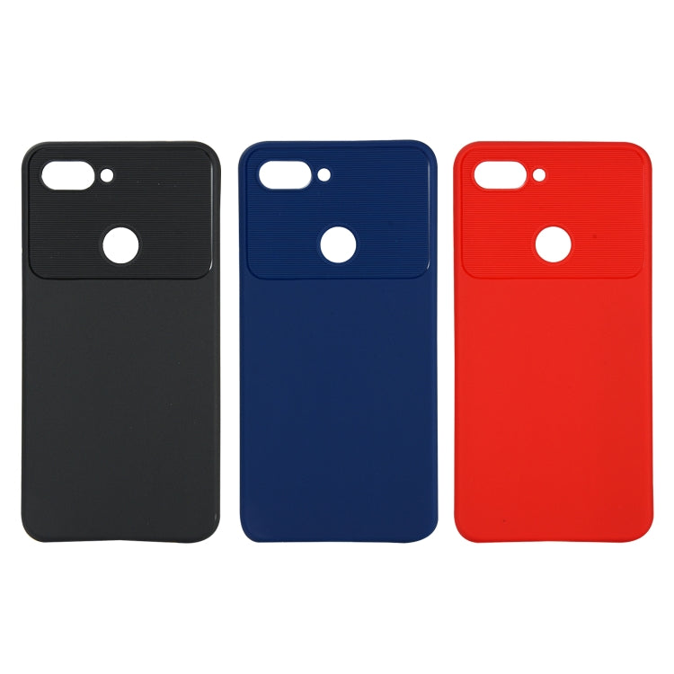 Beetle Series Shockproof TPU Case for Xiaomi 8 Lite (Black)