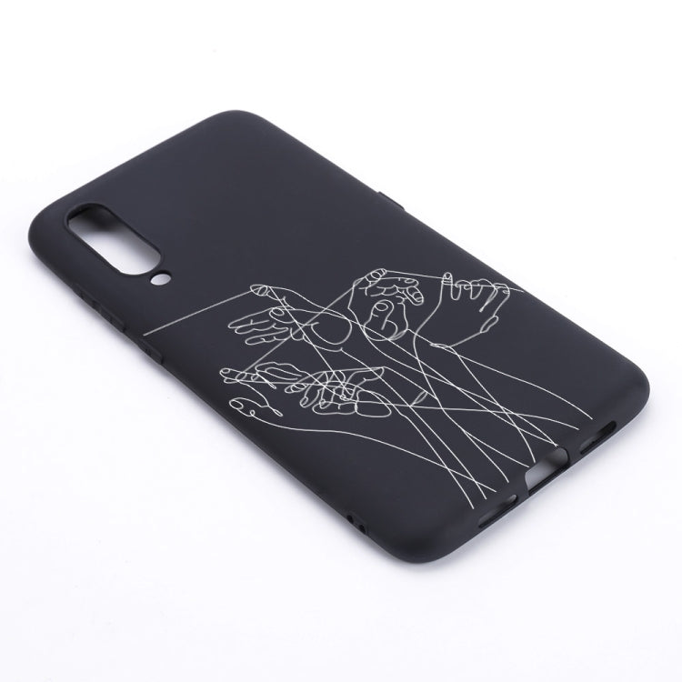 Five Hands Painted Pattern Soft TPU Case for Xiaomi Mi 9 SE