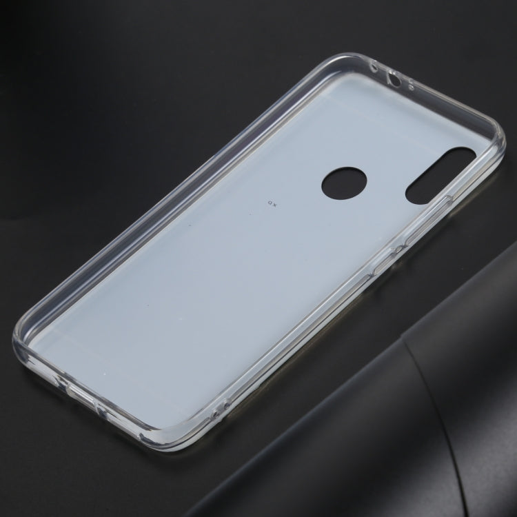 Ultra-thin Electroplating Mirror Acrylic TPU Protective Back Cover Case for Xiaomi Redmi 7 (Silver)
