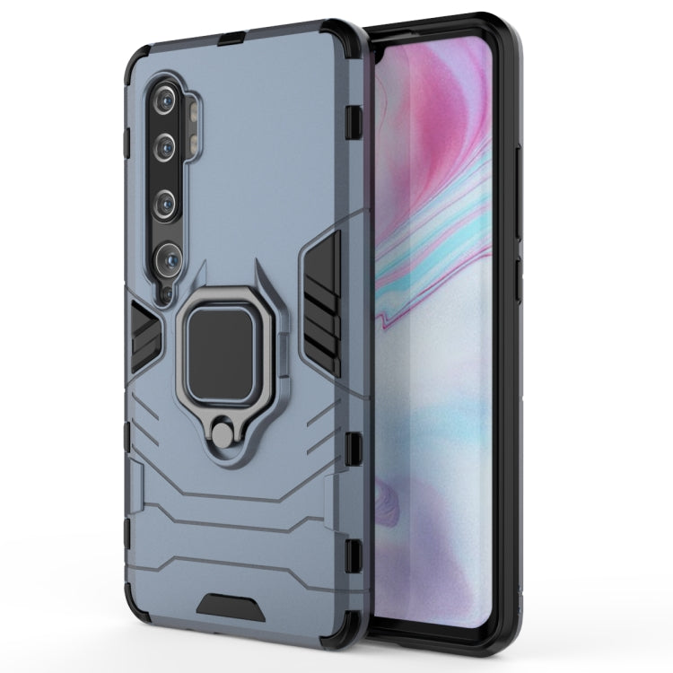 For Xiaomi Mi CC9 Pro / Mi Note 10 / Mi Note 10 Pro PC + TPU Shockproof Protective Case with Magnetic Ring Holder