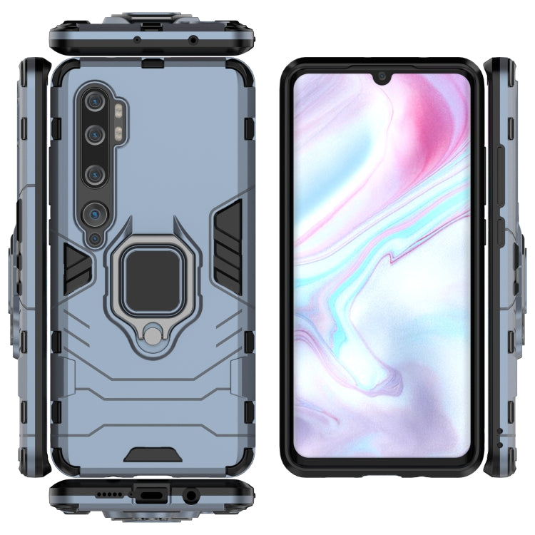 For Xiaomi Mi CC9 Pro / Mi Note 10 / Mi Note 10 Pro PC + TPU Shockproof Protective Case with Magnetic Ring Holder
