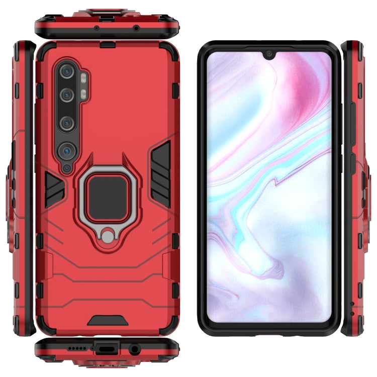 For Xiaomi Mi CC9 Pro / Mi Note 10 / Mi Note 10 Pro PC + TPU Shockproof Protective Case with Magnetic Ring Holder