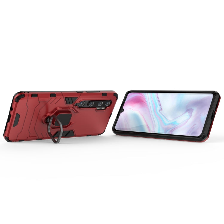 For Xiaomi Mi CC9 Pro / Mi Note 10 / Mi Note 10 Pro PC + TPU Shockproof Protective Case with Magnetic Ring Holder