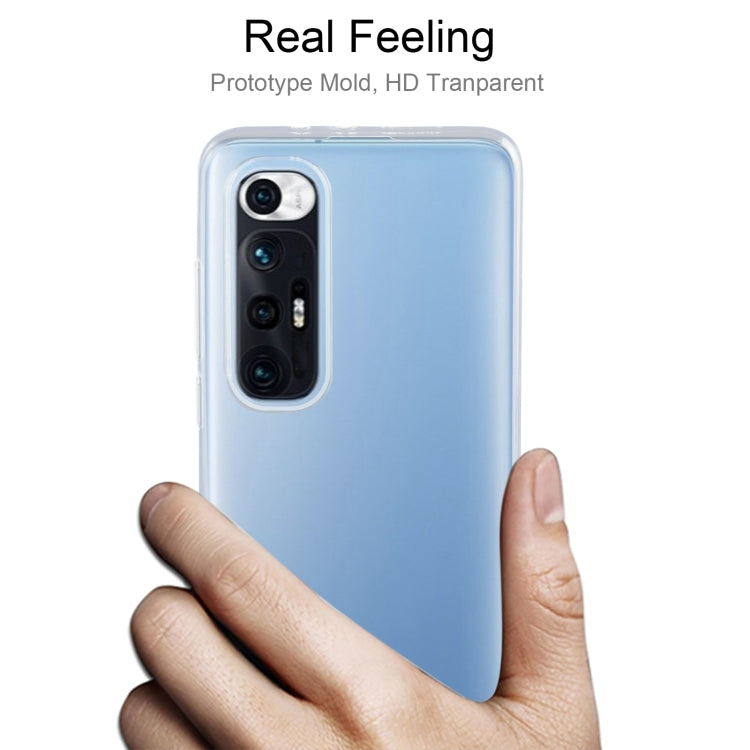 For Xiaomi Mi 10S 0.75mm Ultra-thin Transparent TPU Soft Protective Case (Transparent)