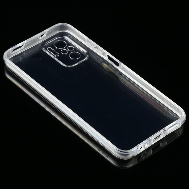For Xiaomi Redmi Note 10 PC+TPU Ultra-Thin Double-Sided All-Inclusive Transparent Case