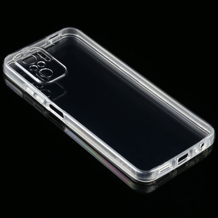 For Xiaomi Redmi Note 10 PC+TPU Ultra-Thin Double-Sided All-Inclusive Transparent Case