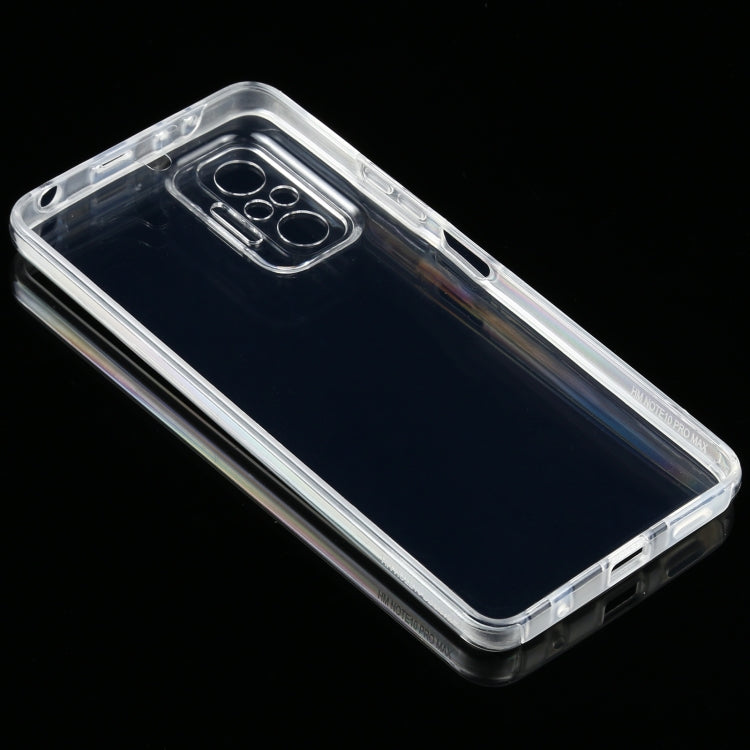 For Xiaomi Redmi Note 10 Pro PC+TPU Ultra-Thin Double-Sided All-Inclusive Transparent Case