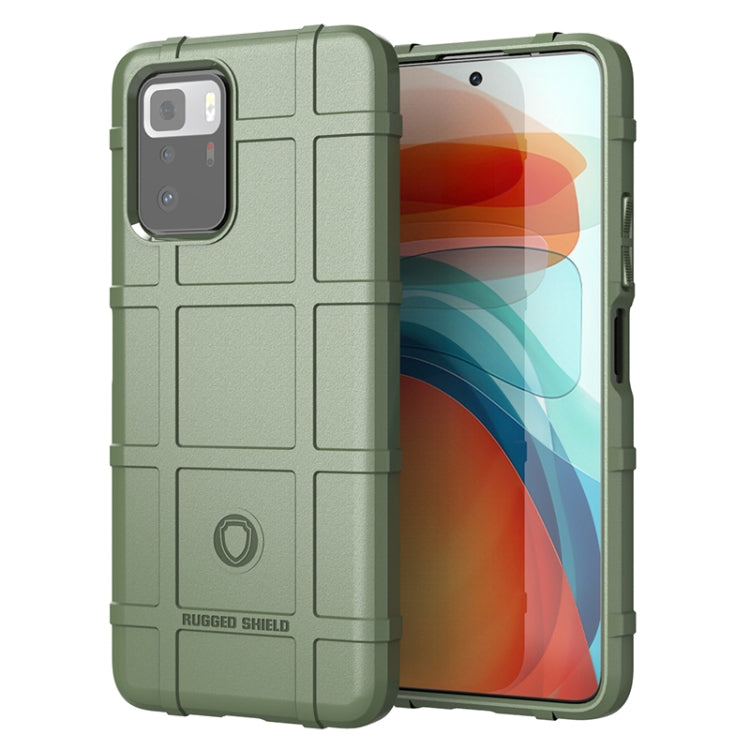 For Xiaomi Redmi Note 10 Pro 5G Rugged Shield Full Coverage Shockproof TPU Case