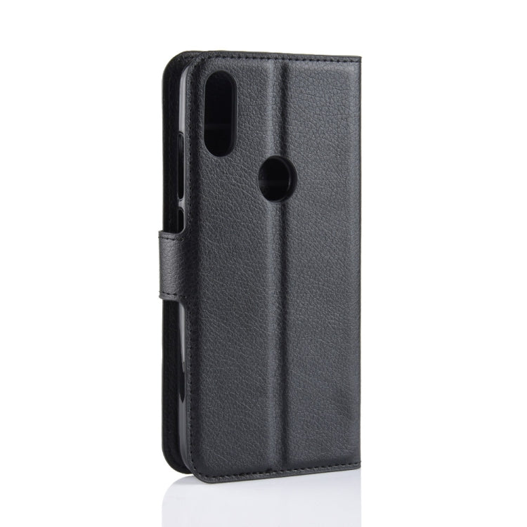 Litchi Texture Horizontal Flip Leather Case for Xiaomi Mi Play, with Wallet & Holder & Card Slots