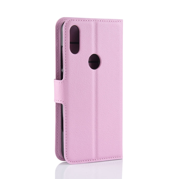 Litchi Texture Horizontal Flip Leather Case for Xiaomi Mi Play, with Wallet & Holder & Card Slots
