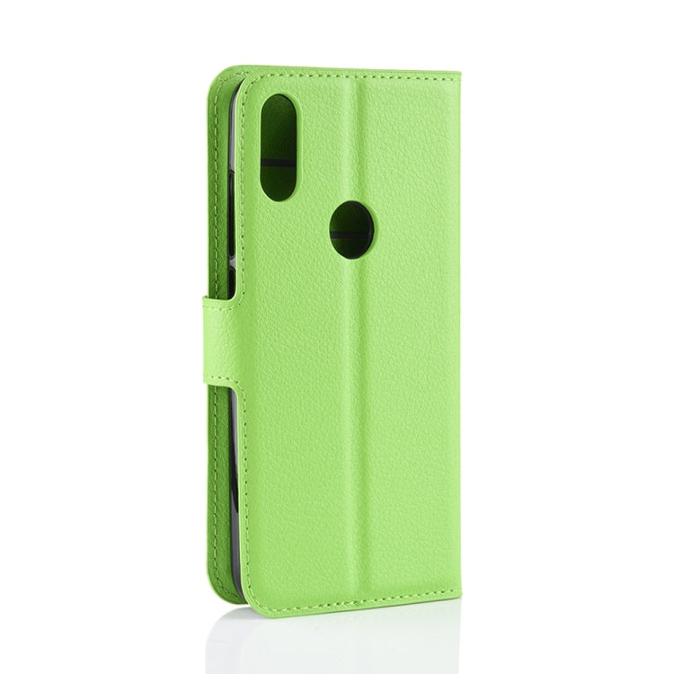 Litchi Texture Horizontal Flip Leather Case for Xiaomi Mi Play, with Wallet & Holder & Card Slots