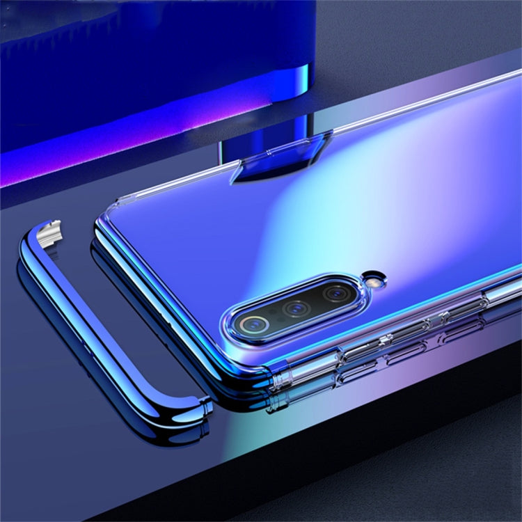 GKK Electroplating Transparent Case for Xiaomi Mi 9(Blue)