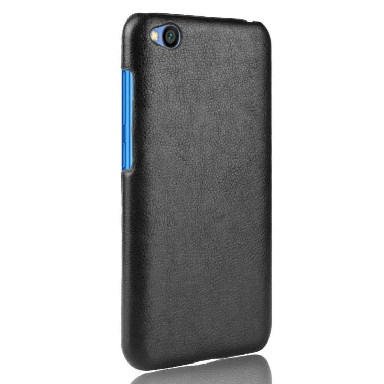 Shockproof Litchi Texture PC + PU Protective Case for Xiaomi Redmi Go