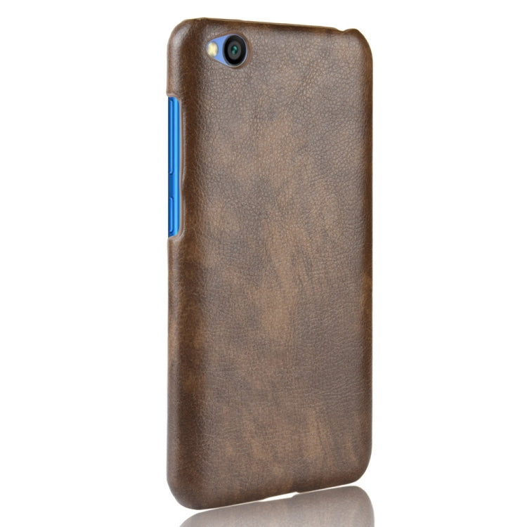 Shockproof Litchi Texture PC + PU Protective Case for Xiaomi Redmi Go