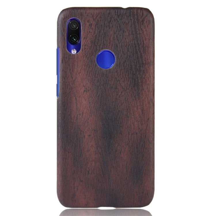 Wood Texture PC +PU Protective Case for Xiaomi Redmi Note 7