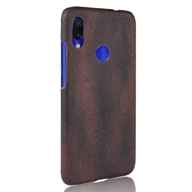 Wood Texture PC +PU Protective Case for Xiaomi Redmi Note 7