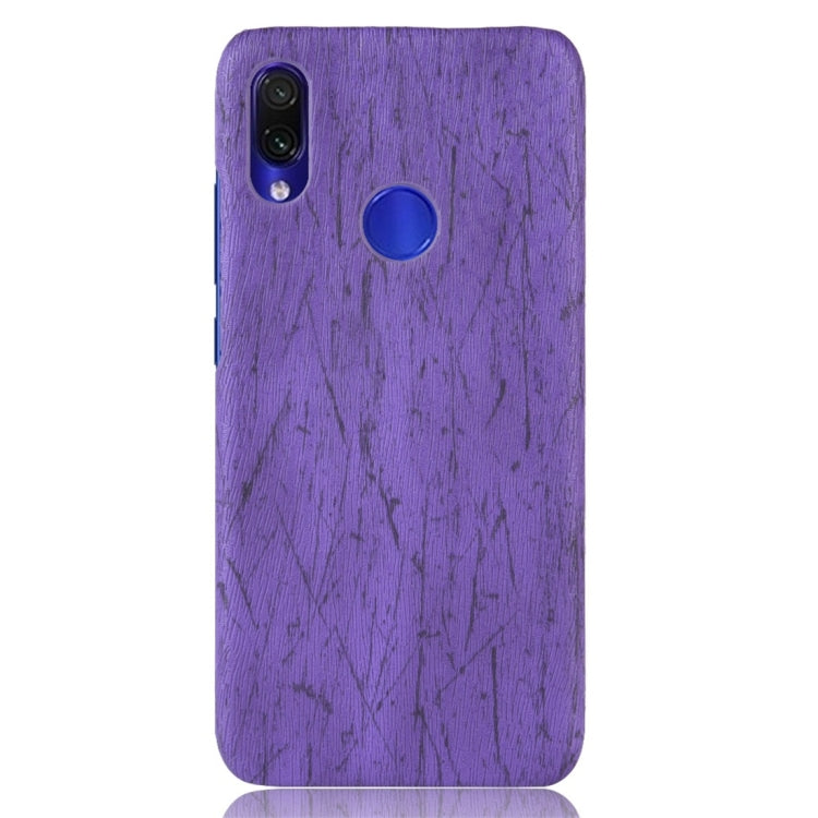 Wood Texture PC +PU Protective Case for Xiaomi Redmi Note 7