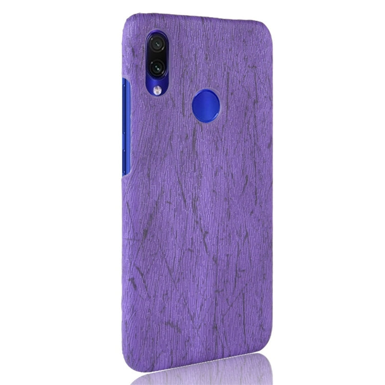 Wood Texture PC +PU Protective Case for Xiaomi Redmi Note 7