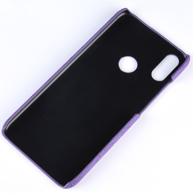 Wood Texture PC +PU Protective Case for Xiaomi Redmi Note 7