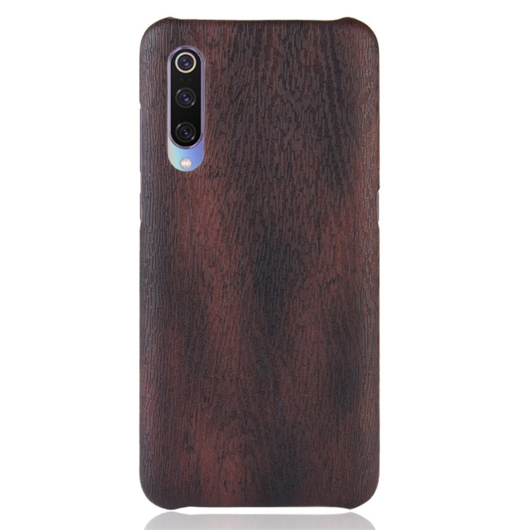 Wood Texture PC +PU Protective Case for Xiaomi Mi 9 SE