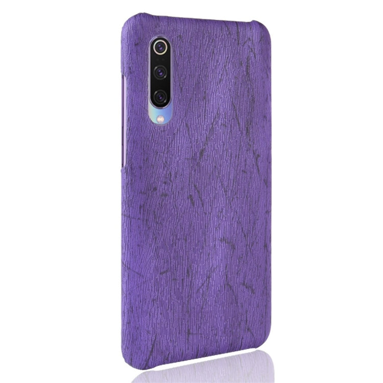 Wood Texture PC +PU Protective Case for Xiaomi Mi 9 SE