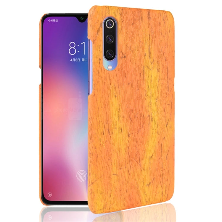 Wood Texture PC +PU Protective Case for Xiaomi Mi 9 SE