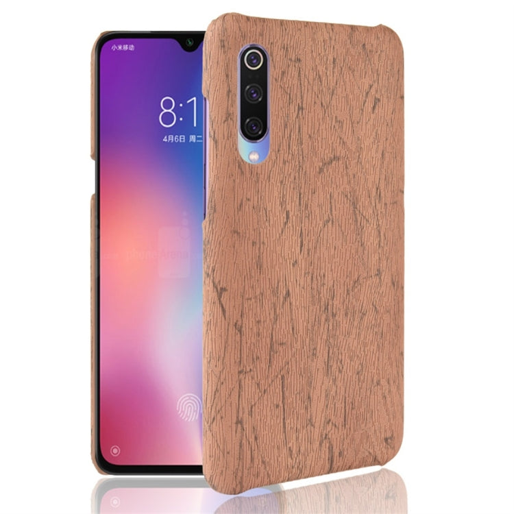 Wood Texture PC +PU Protevtive Case for Xiaomi Mi 9