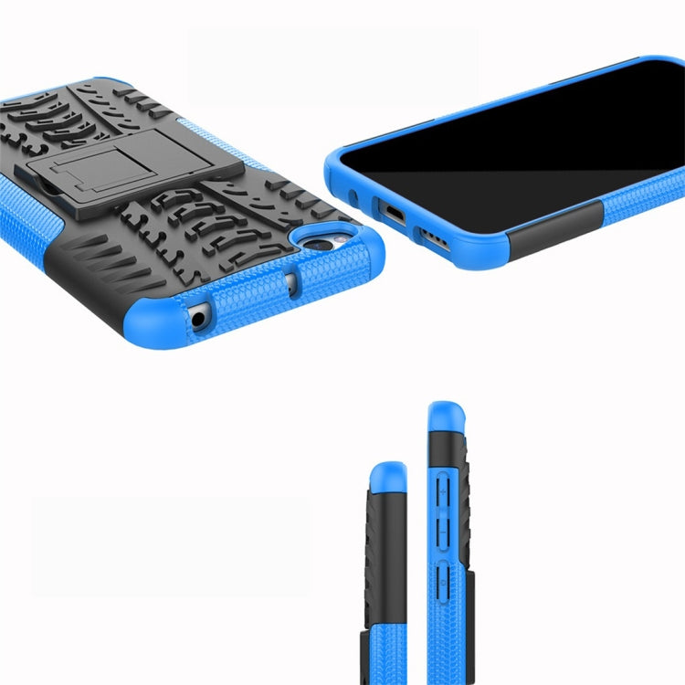 Tire Texture TPU+PC Shockproof Protective Case for Xiaomi Redmi Go, with Holder