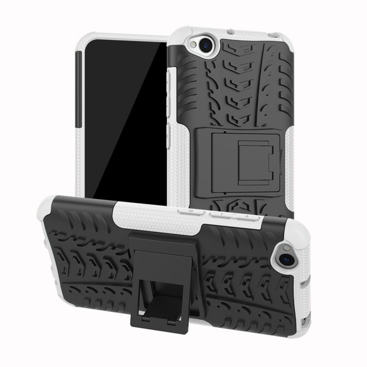Tire Texture TPU+PC Shockproof Protective Case for Xiaomi Redmi Go, with Holder