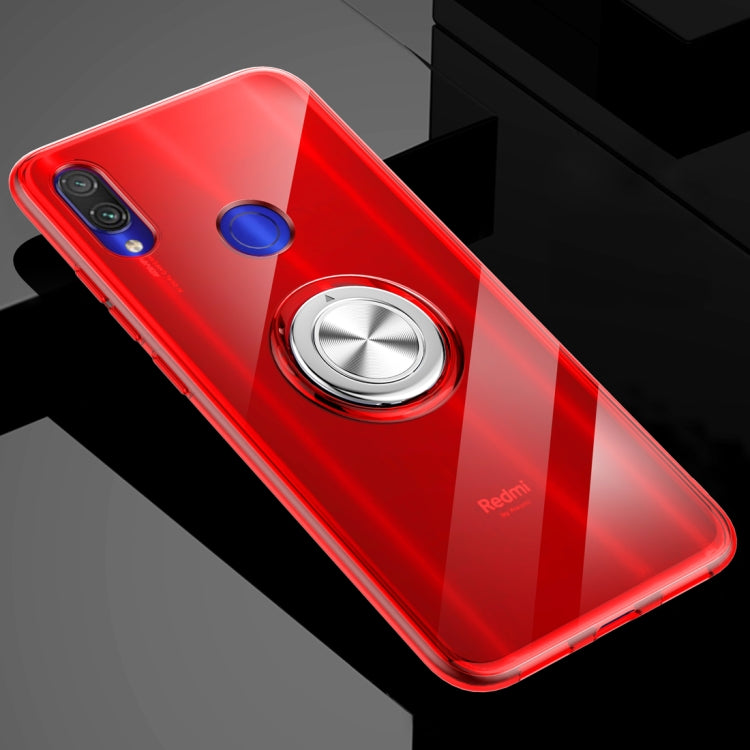 Ultra-thin TPU Protective Case for Xiaomi Redmi Note 7, with 360 Degree Rotation Holder