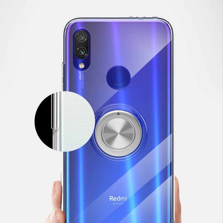 Ultra-thin TPU Protective Case for Xiaomi Redmi Note 7, with 360 Degree Rotation Holder
