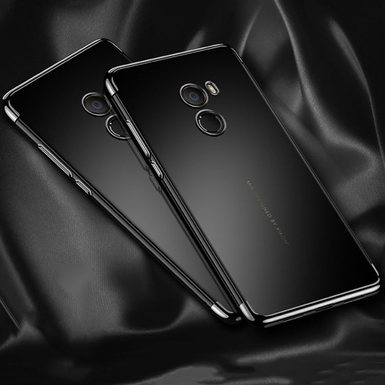 CAFELE for Xiaomi Mi Mix 2 Ultra-thin Electroplating Soft TPU Full Coverage Protective Back Cover Case