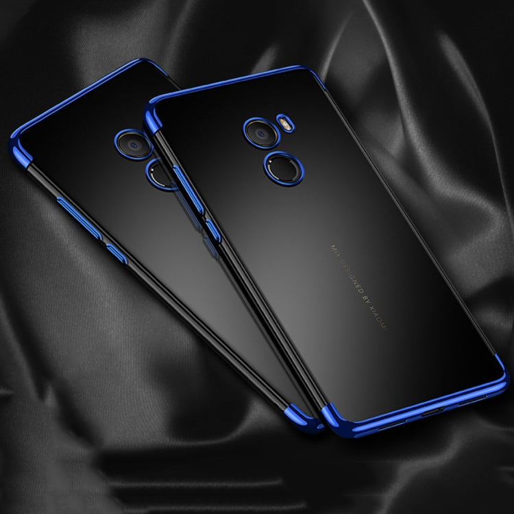 CAFELE for Xiaomi Mi Mix 2 Ultra-thin Electroplating Soft TPU Full Coverage Protective Back Cover Case