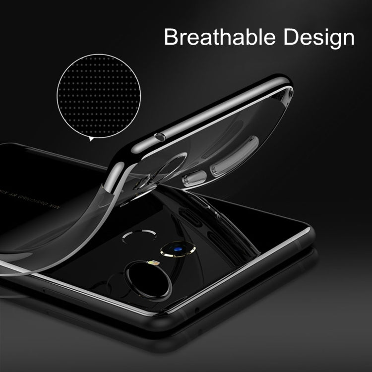 CAFELE for Xiaomi Mi Mix 2 Ultra-thin Electroplating Soft TPU Full Coverage Protective Back Cover Case