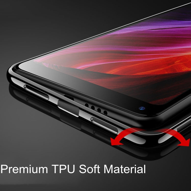 CAFELE for Xiaomi Mi Mix 2 Ultra-thin Electroplating Soft TPU Full Coverage Protective Back Cover Case