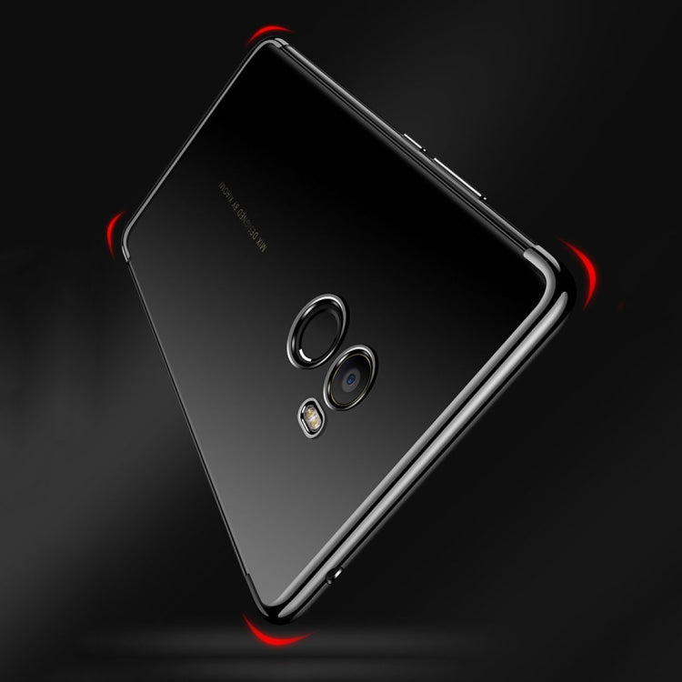 CAFELE for Xiaomi Mi Mix 2 Ultra-thin Electroplating Soft TPU Full Coverage Protective Back Cover Case