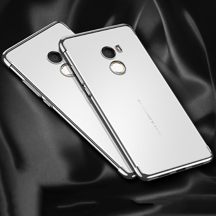 CAFELE for Xiaomi Mi Mix 2 Ultra-thin Electroplating Soft TPU Full Coverage Protective Back Cover Case