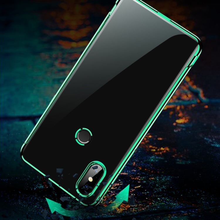 Electroplating PC Sliding Closure Protective Case for Xiaomi Mi Mix 3