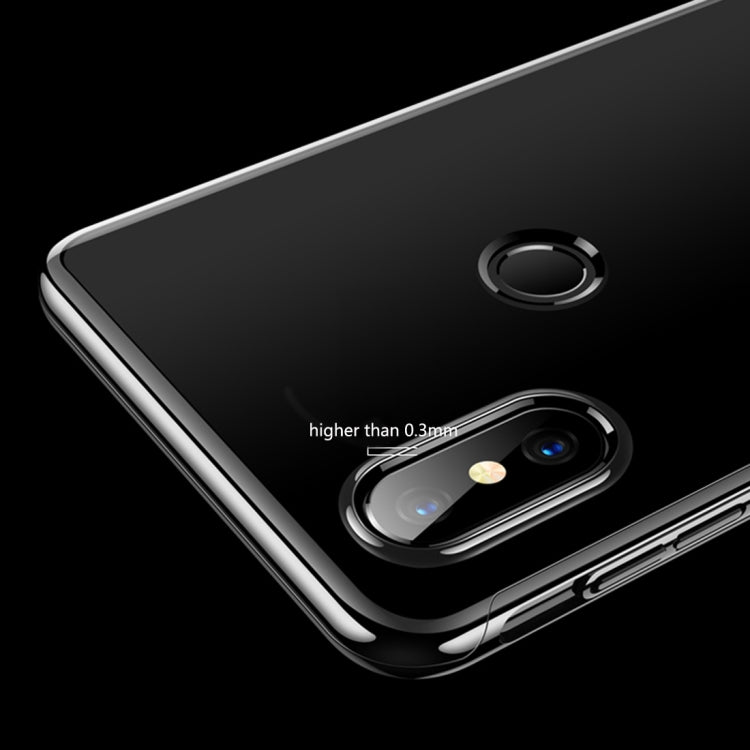 Electroplating PC Sliding Closure Protective Case for Xiaomi Mi Mix 3