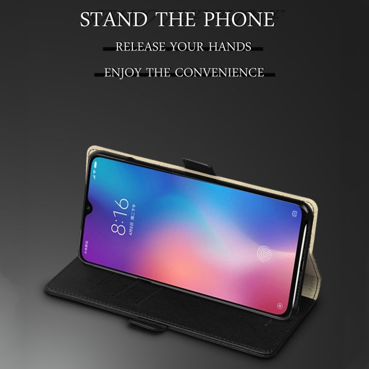 DZGOGO MILO Series PC + PU Horizontal Flip Leather Case for Xiaomi Mi 9, with Holder & Card Slot & Wallet